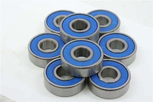 8 Skateboard Bearing Bronze Cage Sealed - VXB Ball Bearings