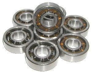 8 Skateboard Bearing Nylon Cage Open - VXB Ball Bearings