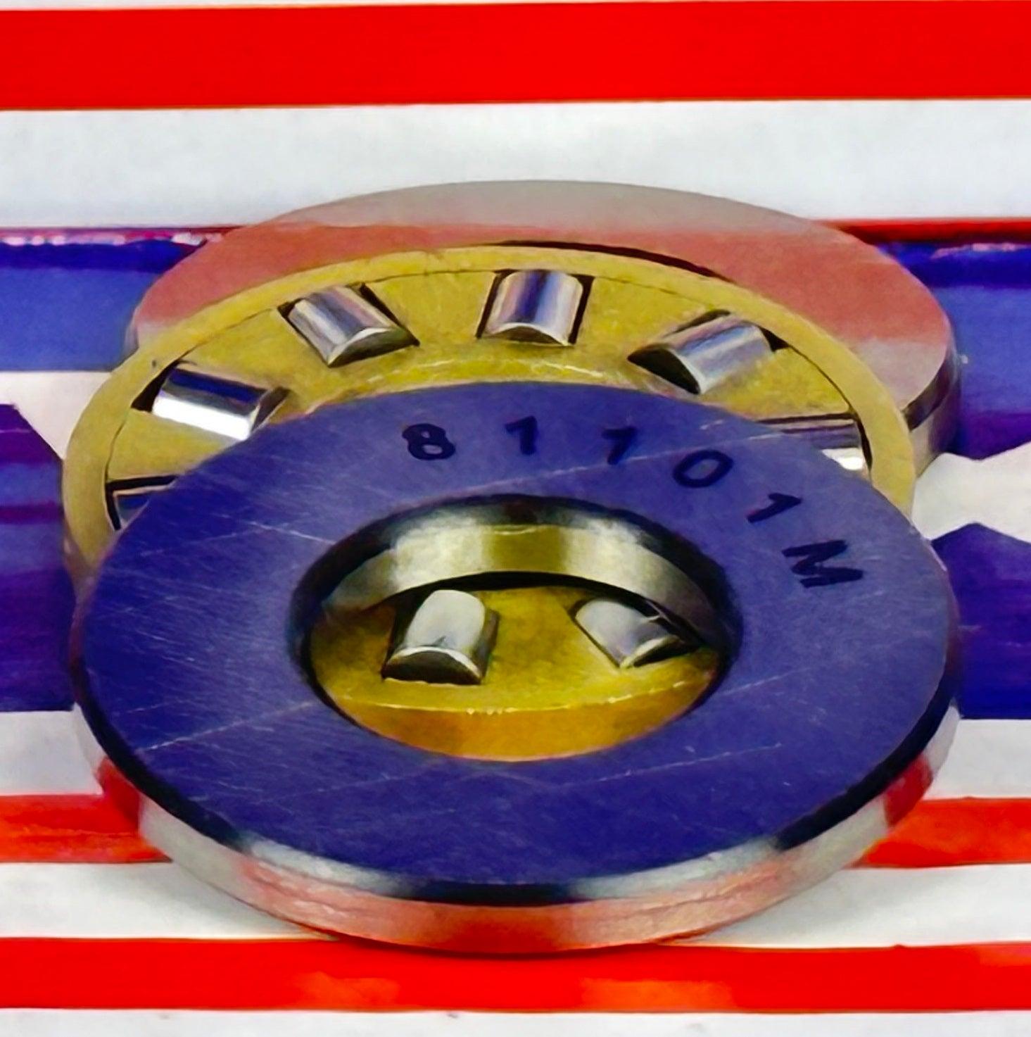 81101M Cylindrical Roller Thrust Bearings Bronze Cage 12x26x9 mm - VXB Ball Bearings