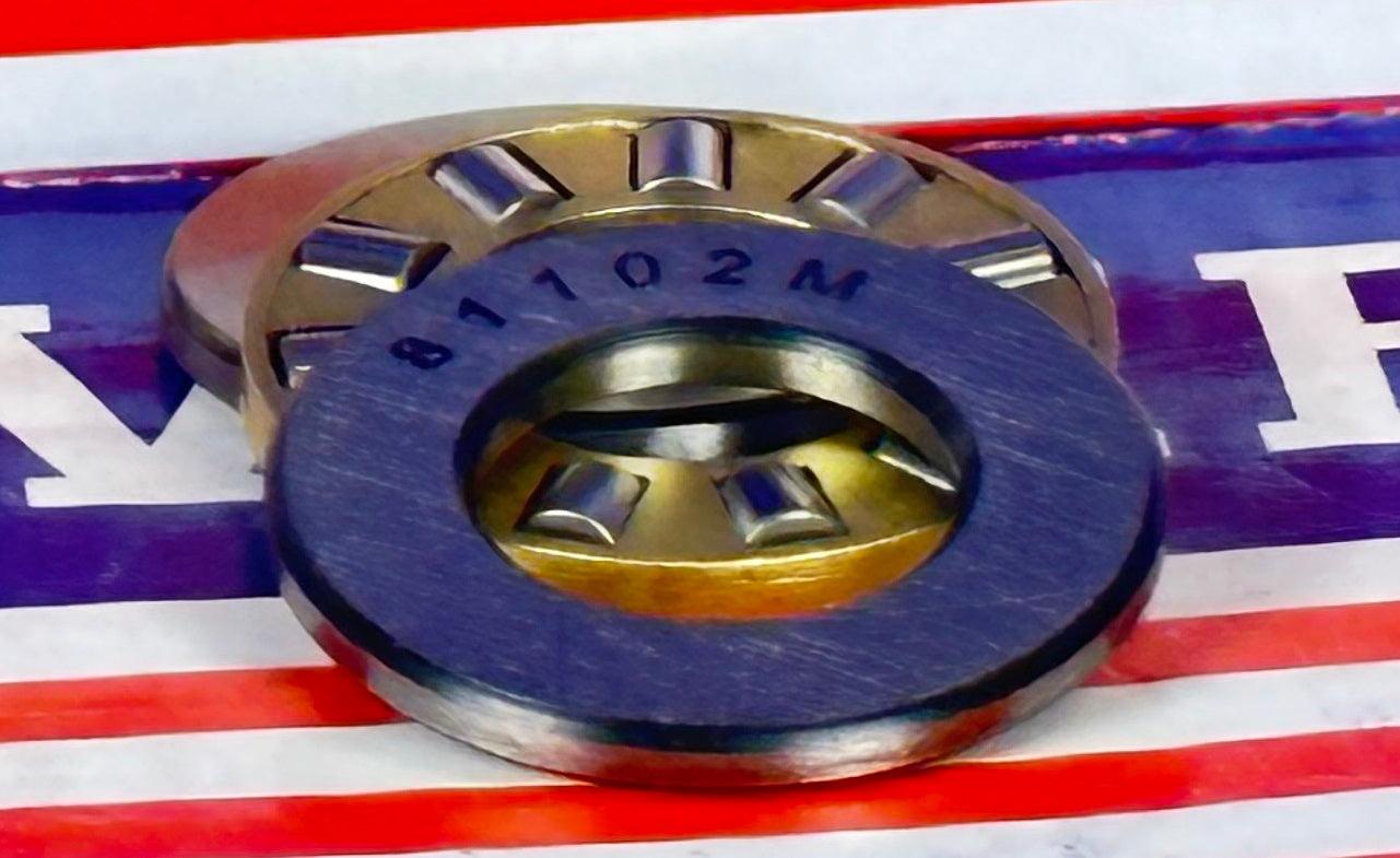 81102M Cylindrical Roller Thrust Bearings Bronze Cage 15x28x9 mm - VXB Ball Bearings