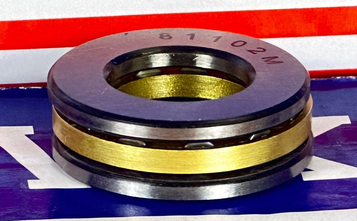 81102M Cylindrical Roller Thrust Bearings Bronze Cage 15x28x9 mm - VXB Ball Bearings