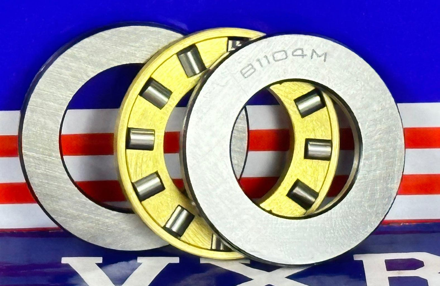 81104M Cylindrical Roller Thrust Bearings Bronze Cage 20x35x10 mm - VXB Ball Bearings