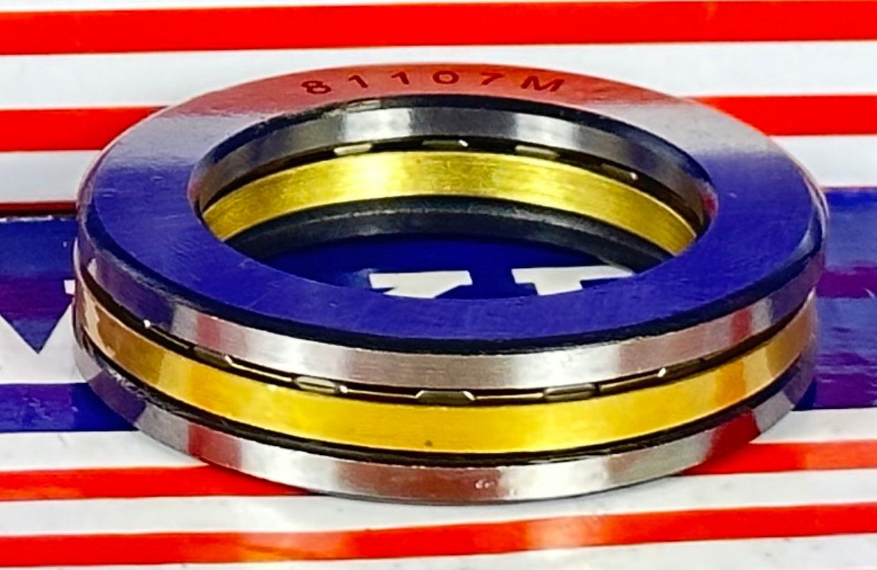 81107M Cylindrical Roller Thrust Bearings Bronze Cage 35x52x12 mm - VXB Ball Bearings