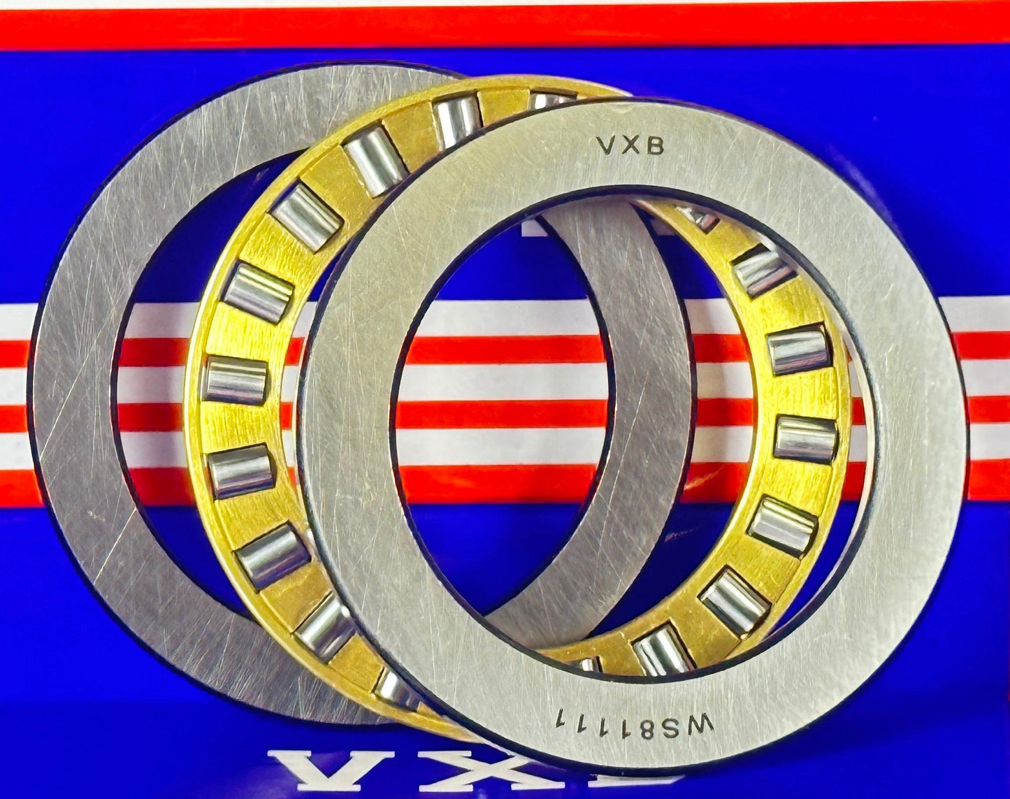 81111M Cylindrical Roller Thrust Bearings Bronze Cage 55x78x16 mm - VXB Ball Bearings