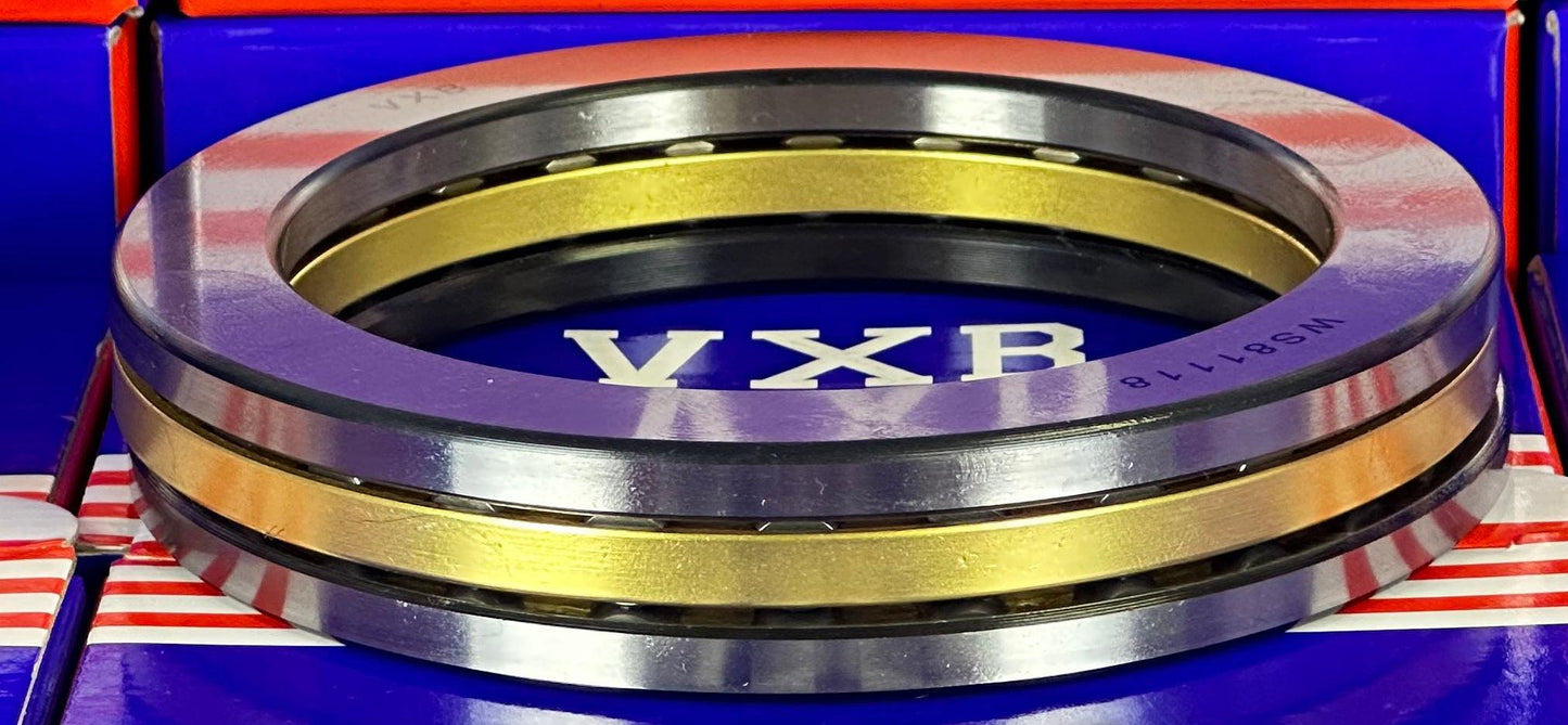 81118M Cylindrical Roller Thrust Bearings Bronze Cage 90x120x22 mm - VXB Ball Bearings