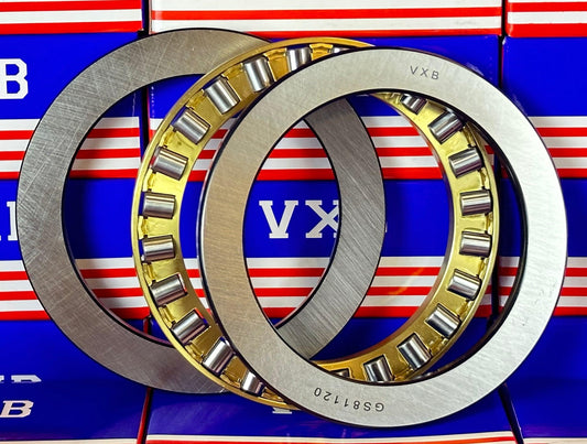 81120M Cylindrical Roller Thrust Bearings Bronze Cage 100x135x25 mm - VXB Ball Bearings
