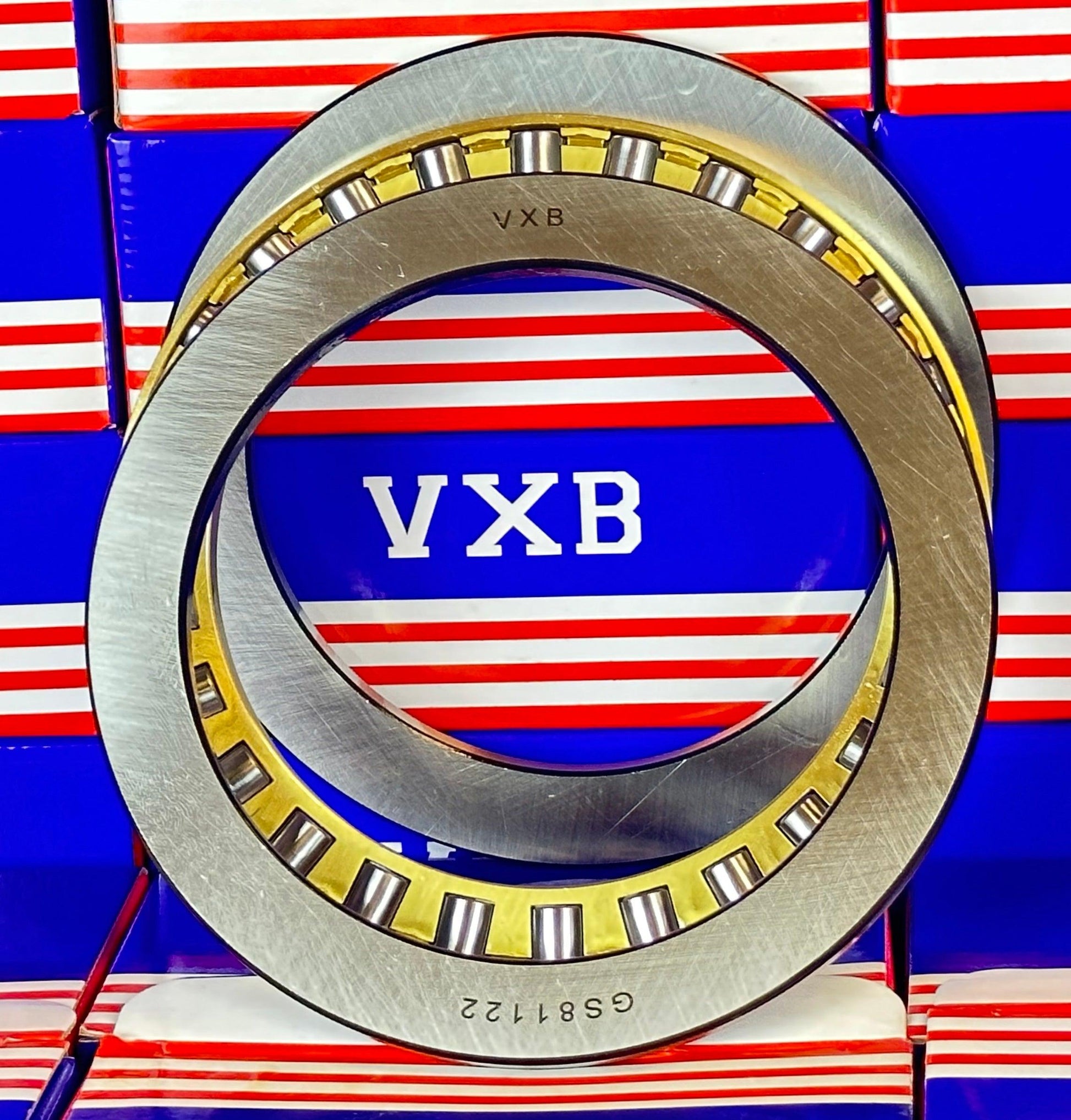 81122M Cylindrical Roller Thrust Bearings Bronze Cage 110x145x25 mm - VXB Ball Bearings