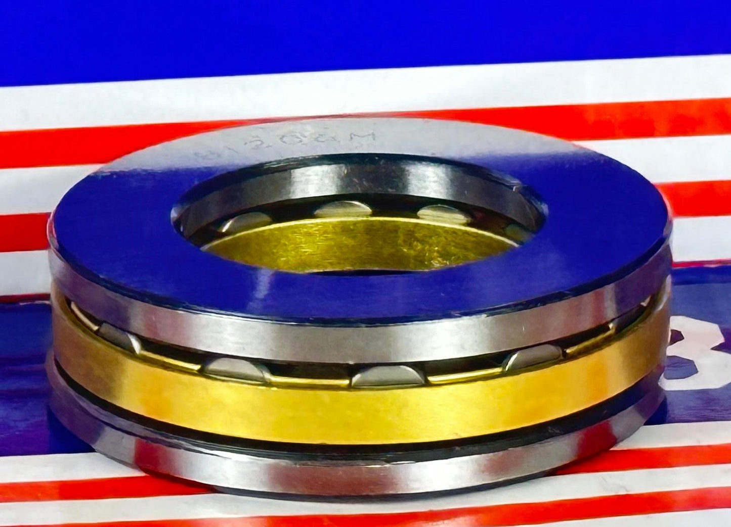 81206M Cylindrical Roller Thrust Bearings Bronze Cage 30x52x16 mm - VXB Ball Bearings