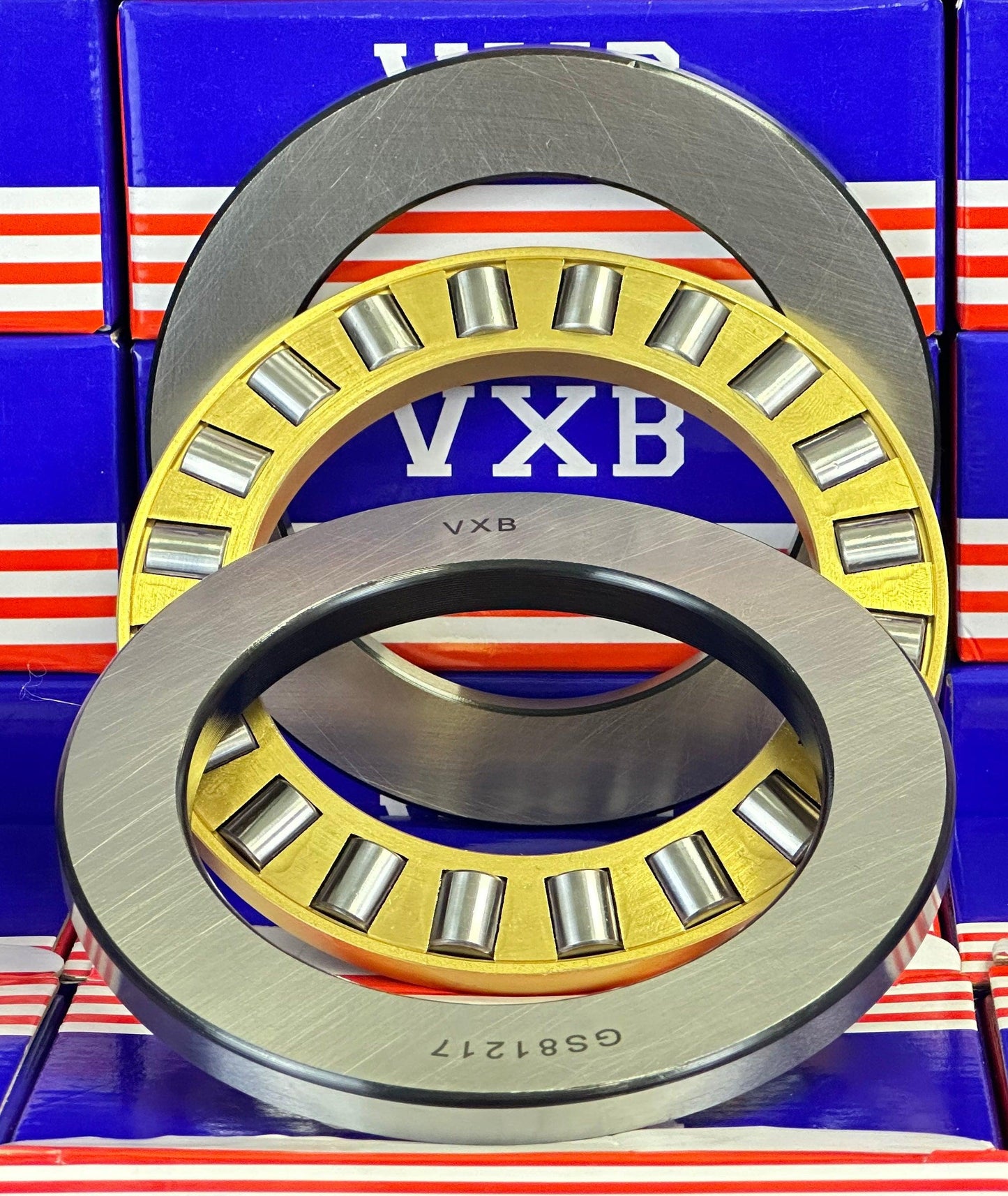 81217M Cylindrical Roller Thrust Bearings Bronze Cage 85x125x31 mm - VXB Ball Bearings