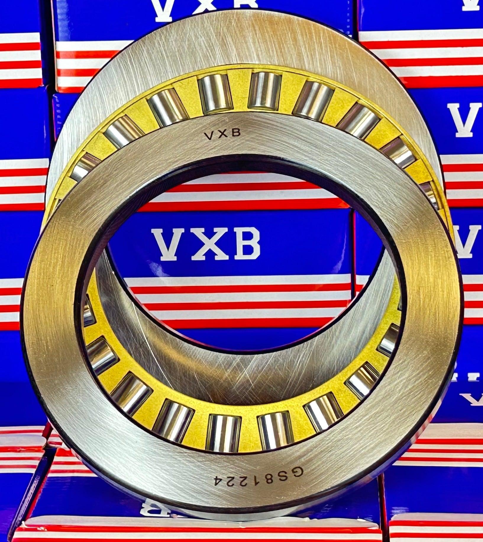 81224M Cylindrical Roller Thrust Bearings Bronze Cage 120x170x39 mm - VXB Ball Bearings