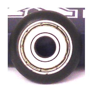 8mm Bore Bearing with 29mm Plastic Tire 8x29x10mm - VXB Ball Bearings