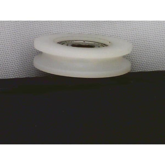 8mm Bore Bearing with 30mm Round Nylon Pulley U Groove Track Roller Bearing 8x30x9.8mm - VXB Ball Bearings