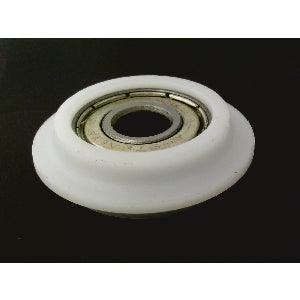 8mm Bore Bearing with 33mm POM plastic roller wheel Miniature Nylon Ball Bearings 8x33x9.5mm - VXB Ball Bearings