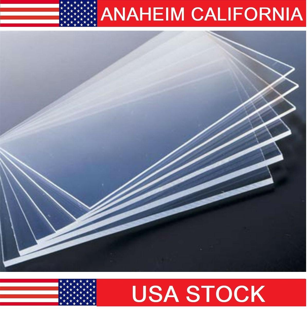 8x4 Feet 6mm Thick Clear Cast Acrylic Sheets 96 x 48 inch Cast Transparent - VXB Ball Bearings