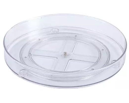 9" Inch Acrylic Plastic Lazy Susan Turntable Organizer - VXB Ball Bearings