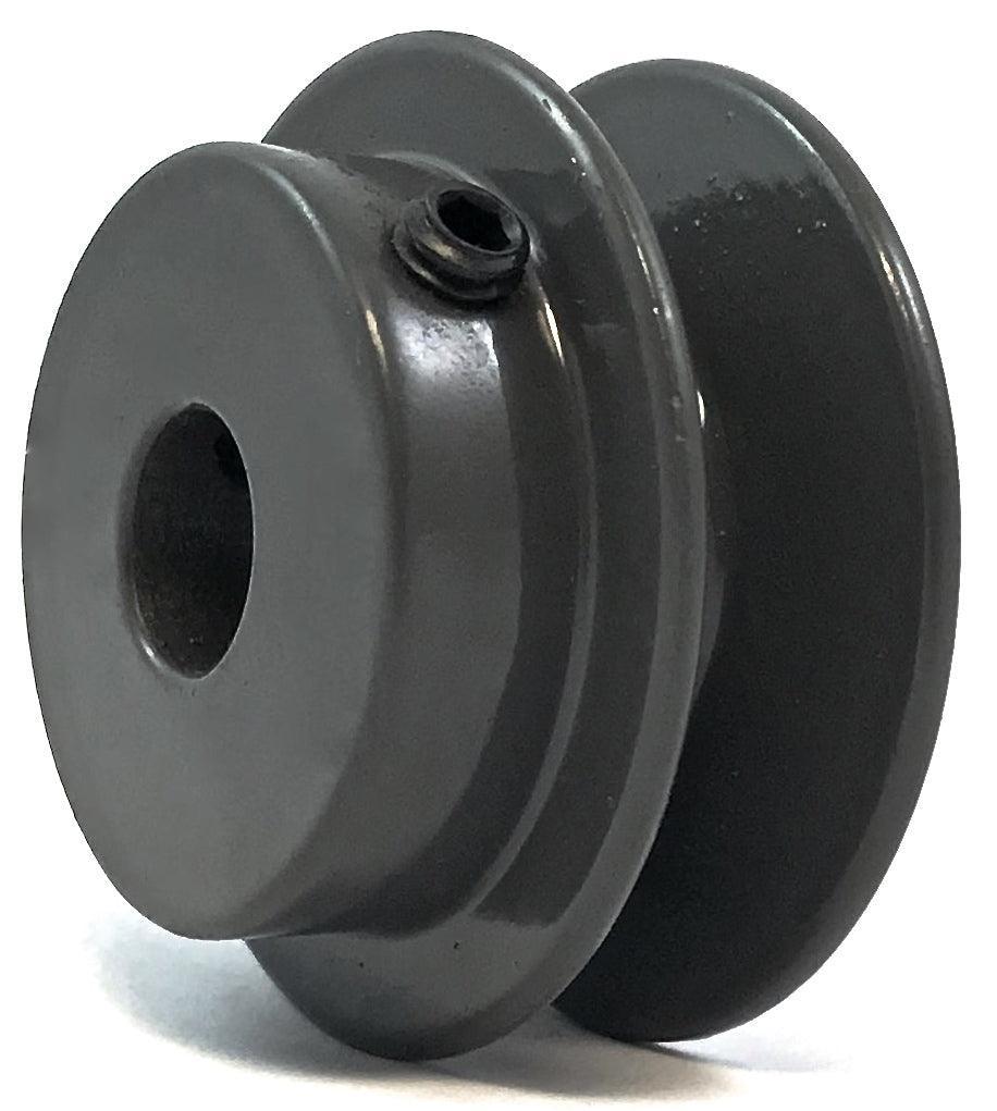 AK30 1/2" Bore Cast Iron Solid Sheave Pulley for V-belt size 3L, 4L OD: 3" ID: 1/2" AK3012 - VXB Ball Bearings