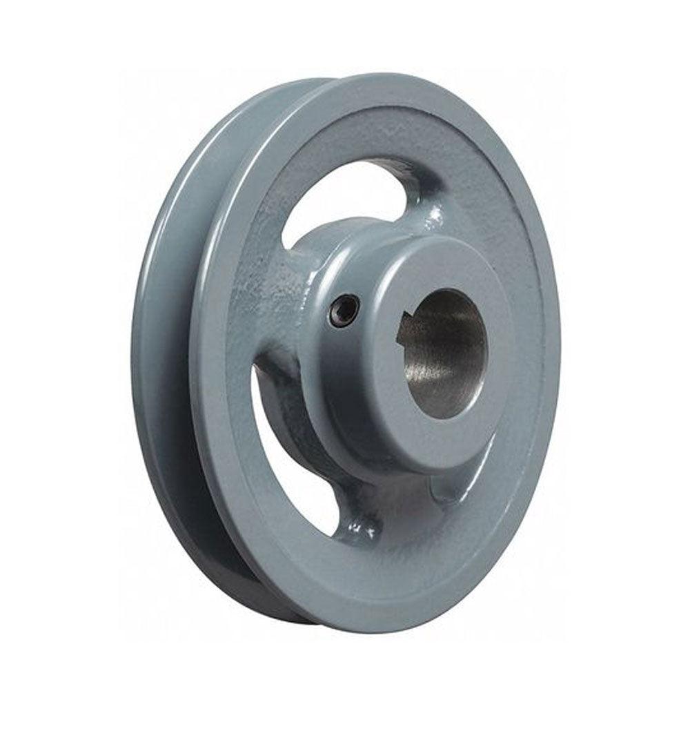 AK61 3/4" Cast Iron sheave Pulley for V-belt size 3L, 4L ID: 3/4" OD: 6.1" - VXB Ball Bearings
