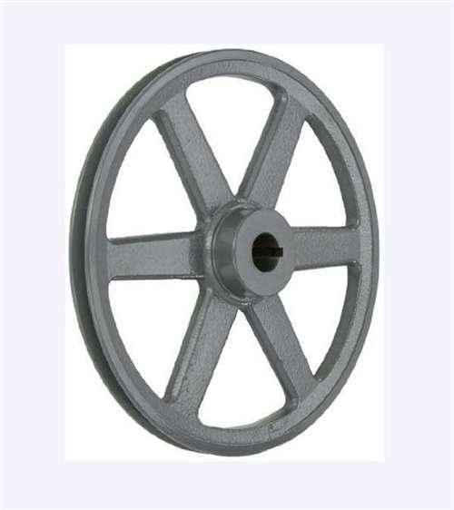 AK81 5/8" Bore OD 7.95" Cast Iron Pulley for V-belt size 3L, 4L OD 7.95" (8") - VXB Ball Bearings