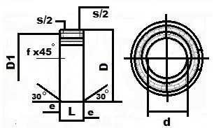 AS60 One Way 60x110x22 Bearing Support Required Backstop Clutch - VXB Ball Bearings