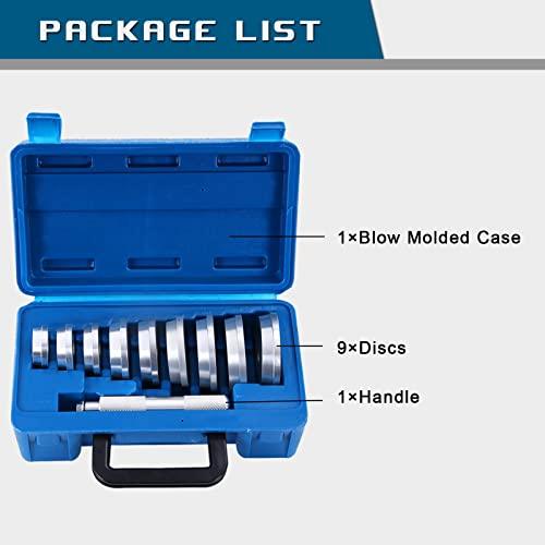 Axle Bushing Bearing Race & Seal Install Driver Master Aluminum Tool Set 10pcs - VXB Ball Bearings
