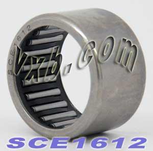 BA1612ZOH Shell Type Needle Bearing 1x1 1/4x3/4 Inch - VXB Ball Bearings