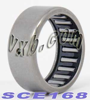 BA168ZOH Shell Type Needle Bearing 1x1 1/4x1/2 Inch - VXB Ball Bearings