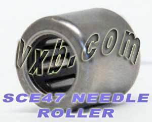 BA47ZOH Shell Type Needle Bearing 1/4x7/16x7/16 Inch - VXB Ball Bearings