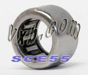 BA55ZOH Shell Type Needle Bearing 5/16x1/2x5/16 Inch - VXB Ball Bearings