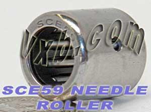 BA59ZOH Shell Type Needle Bearing 5/16x1/2x9/16 Inch - VXB Ball Bearings