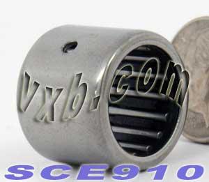 BA910ZOH Shell Type Needle Bearing 9/16x3/4x5/8 Inch - VXB Ball Bearings