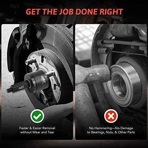 Bearing Press Kit for Front Wheel Drive Bearing Removal & Installation, Wheel Bearing Puller Tool Set - VXB Ball Bearings