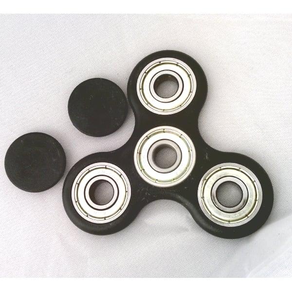 Black Fidget Hand Spinner Toy 42Q - VXB Ball Bearings