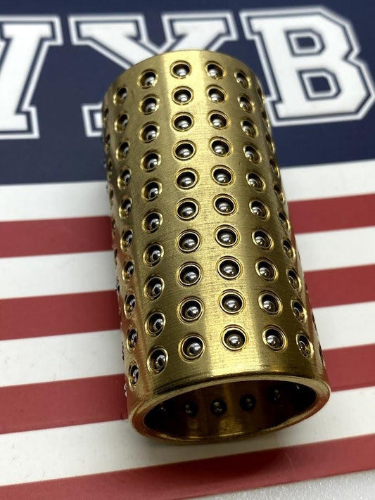 Brass Die Parts Ball Bearing Cage Bushing Sleeve 25x31x60mm - VXB Ball Bearings