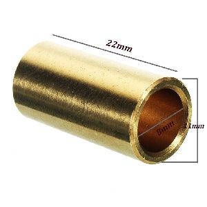 Brass Linear Motion 8mm Bushing 8x11x22 - VXB Ball Bearings