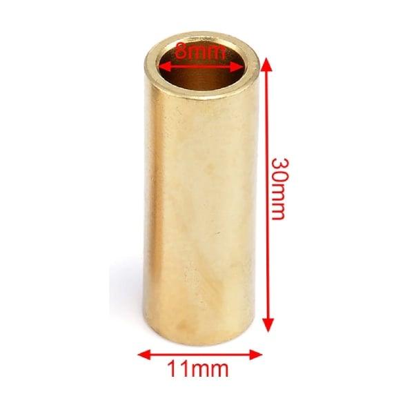 Brass Linear Motion 8mm Bushing 8x11x30 - VXB Ball Bearings