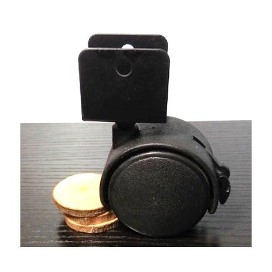 Caster Wheel 2 Inch with Brake Special Design U-Bracket Caster - VXB Ball Bearings