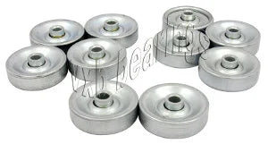 Conveyor Skate Roller Bearing 8x50x23.5 Pack of 10 Miniature Bearings - VXB Ball Bearings