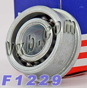 F1229 Unground Flanged Full Complement Bearing 3/8x29/32x7/16 Inch - VXB Ball Bearings