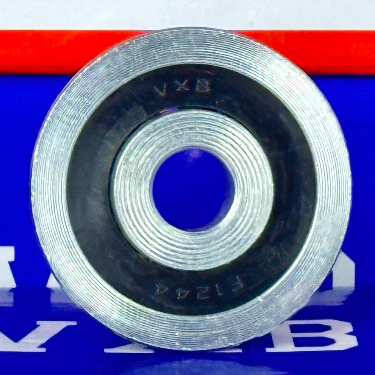 F1244 Unground Flanged Full Complement Bearing 3/8x1 3/8x1/2 Inch - VXB Ball Bearings