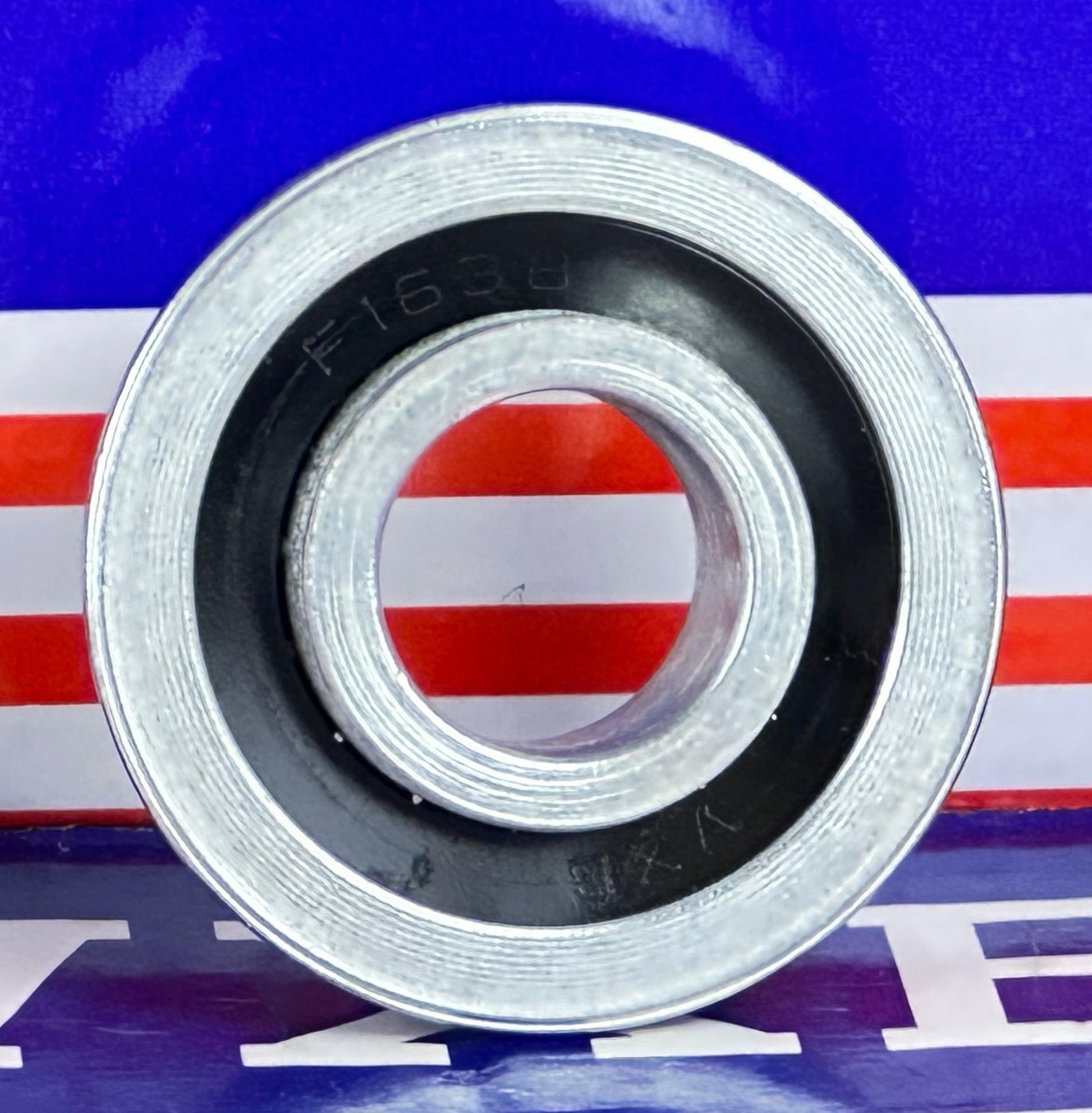 F1638 Unground Flanged Full Complement 1/2x1 3/16x1/2 Inch Bearings - VXB Ball Bearings