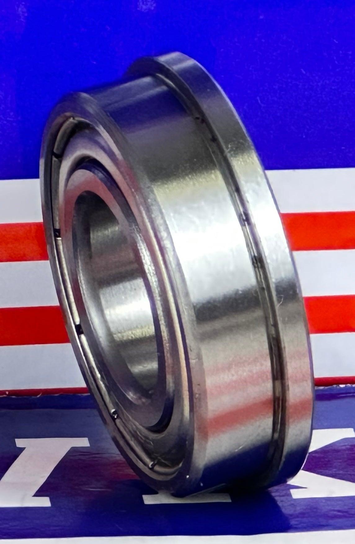 F6003ZZ Flanged Shielded Miniature Ball Bearing 17x35x10mm - VXB Ball Bearings
