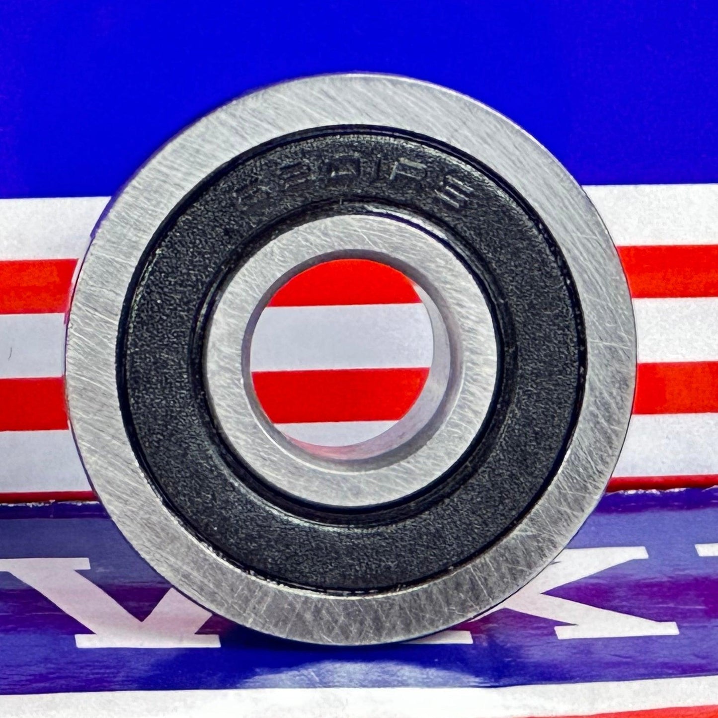 F6201-2RS Flanged Sealed Miniature Bearing 12x32x10 - VXB Ball Bearings