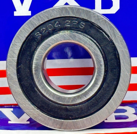 F6204-2RS Flanged Sealed Miniature Bearing 20x47x14 - VXB Ball Bearings