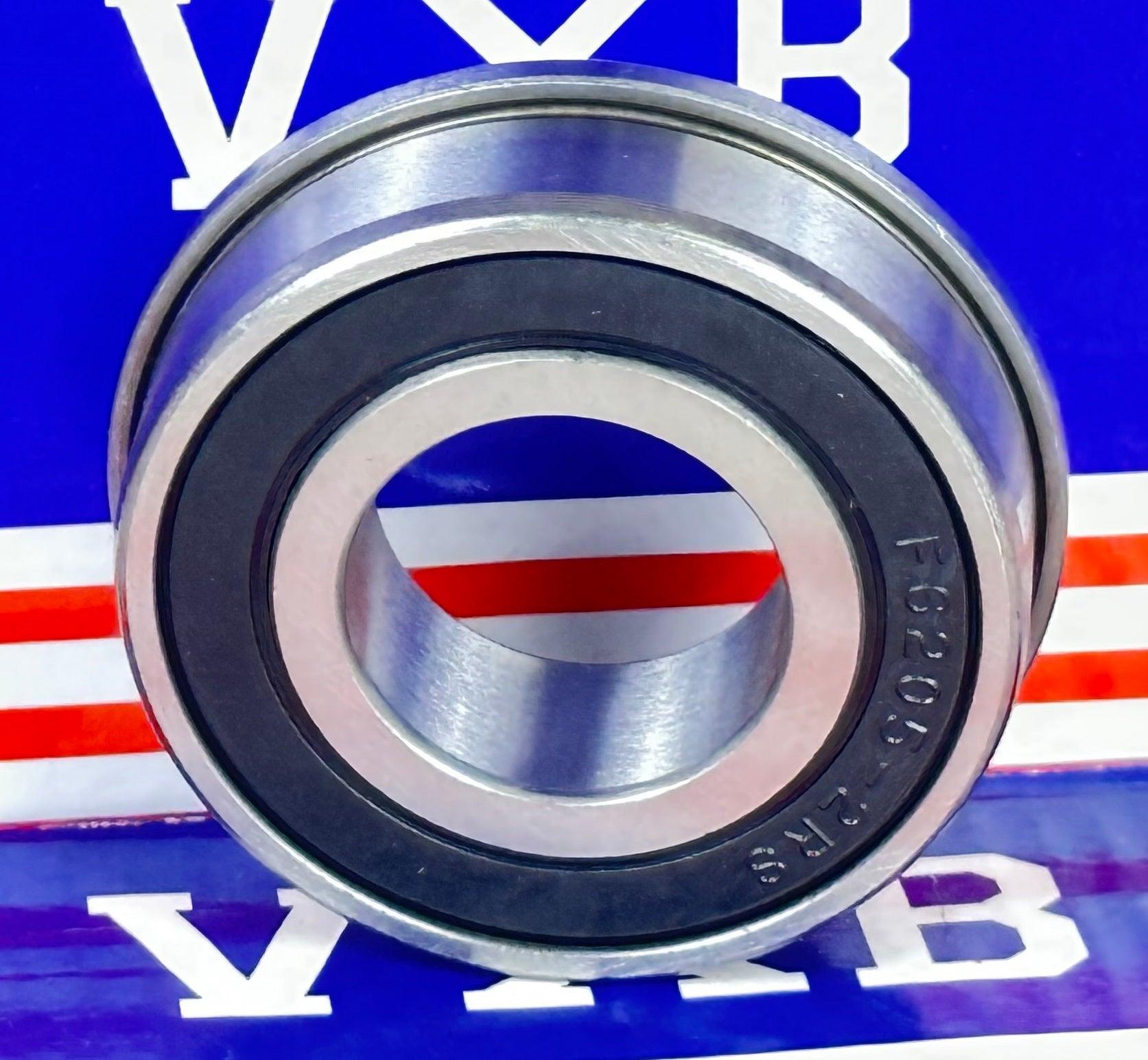 F6205-2RS Flanged Sealed Miniature Bearing 25x52x15 - VXB Ball Bearings