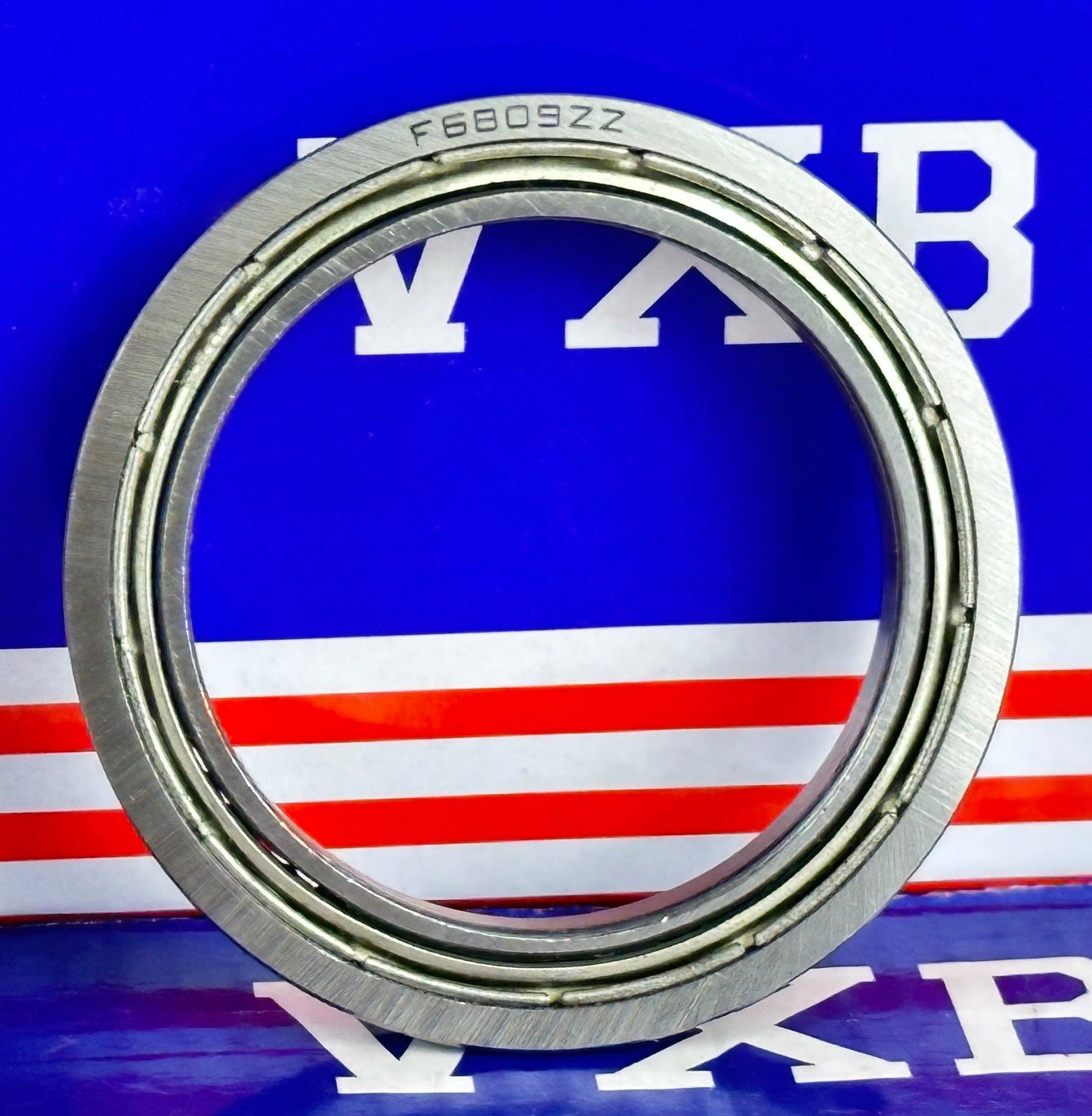 F6809ZZ Flanged Bearing Shielded Chrome Steel 45x58x7 - VXB Ball Bearings