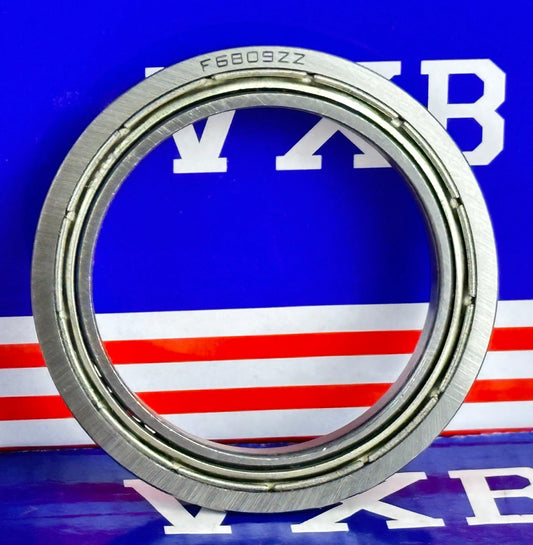 F6809ZZ Flanged Bearing Shielded Chrome Steel 45x58x7 - VXB Ball Bearings