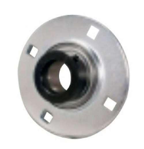 FHPFFZ208-24G Flange Pressed Steel 4 Bolt 1 1/2 Inch Bearing - VXB Ball Bearings