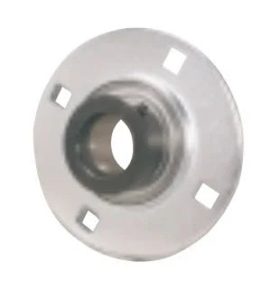 FHPFFZ208-24G Flange Pressed Steel 4 Bolt 1 1/2 Inch Bearing - VXB Ball Bearings
