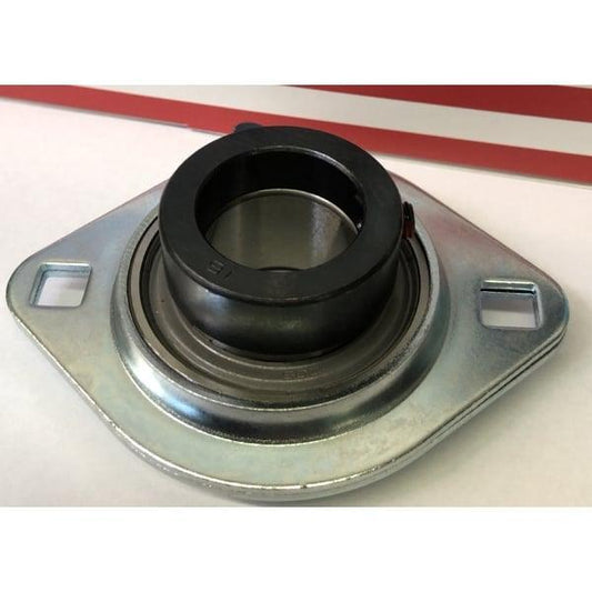FHPFLZ207-22 Bearing Flange Pressed Steel 2 Bolt 1 3/8 Inch Bearings - VXB Ball Bearings