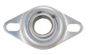 FHR204-20m-4X729 Bearing Flange Pressed Steel 2 Bolt 20mm Bearings - VXB Ball Bearings